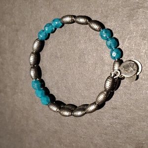 Blue bracelet